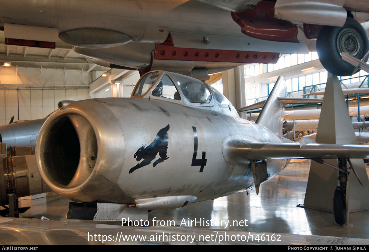 Aircraft Photo of MU-4 | Aero CS-102 (MiG-15UTI) | Finland - Air Force | AirHistory.net #146162