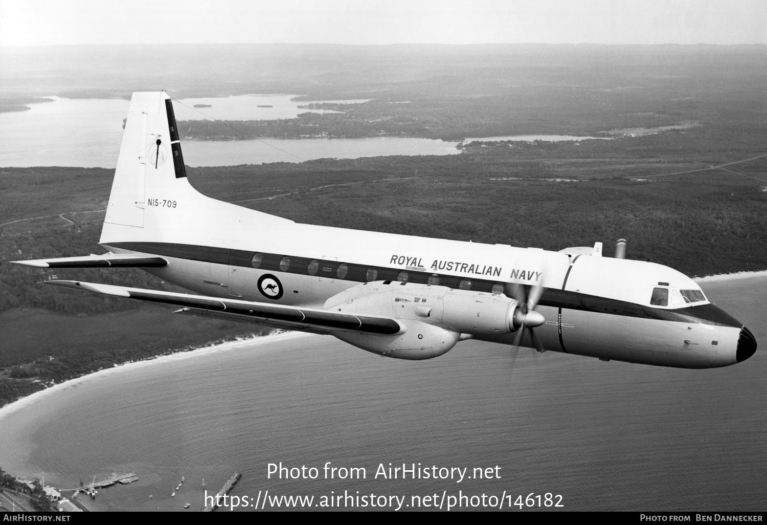 Aircraft Photo of N15-709 | Hawker Siddeley HS-748 Srs2/228 | Australia - Navy | AirHistory.net #146182