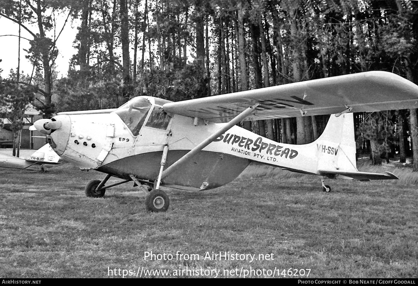 Aircraft Photo of VH-SSV | Edgar Percival EP-9 Prospector | Super Spread Aviation | AirHistory.net #146207