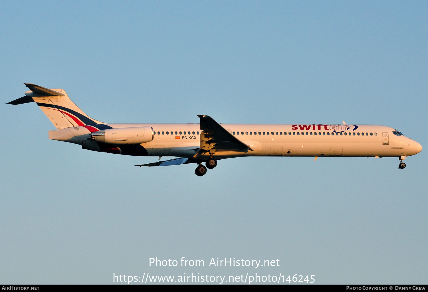 Aircraft Photo of EC-KCX | McDonnell Douglas MD-83 (DC-9-83) | Swiftair | AirHistory.net #146245