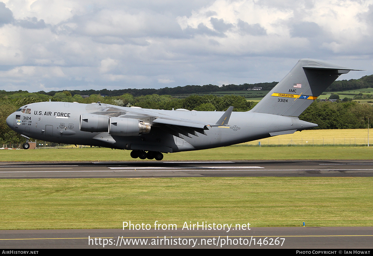 Aircraft Photo of 03-3124 / 33124 | Boeing C-17A Globemaster III | USA - Air Force | AirHistory.net #146267