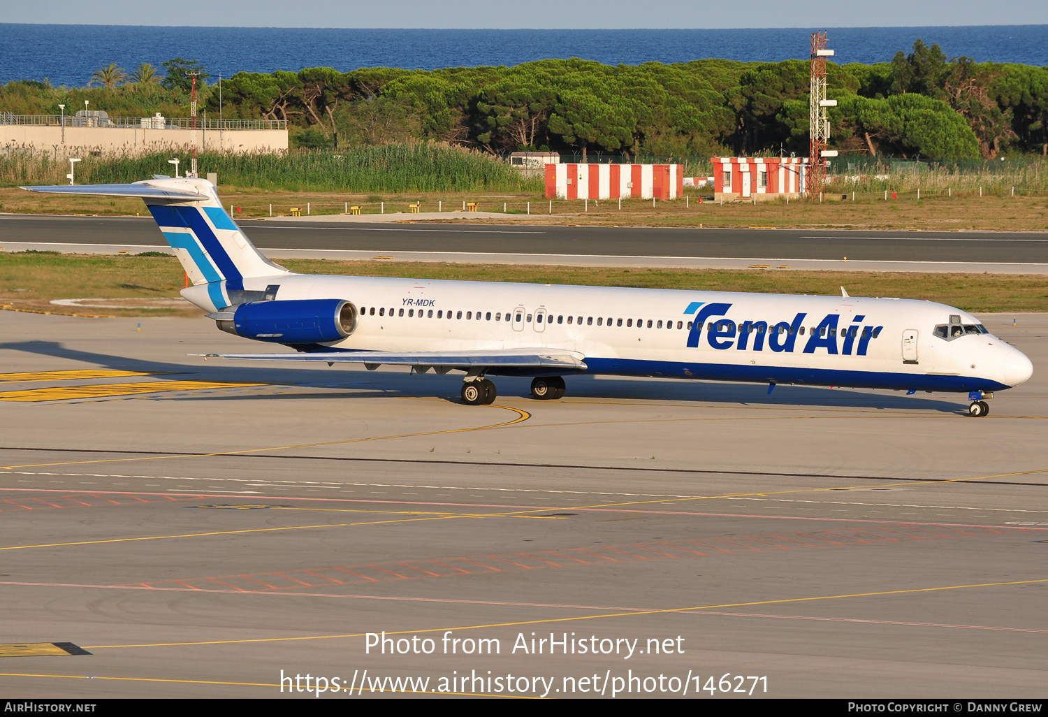 Aircraft Photo of YR-MDK | McDonnell Douglas MD-82 (DC-9-82) | Tend Air - Ten Airways | AirHistory.net #146271