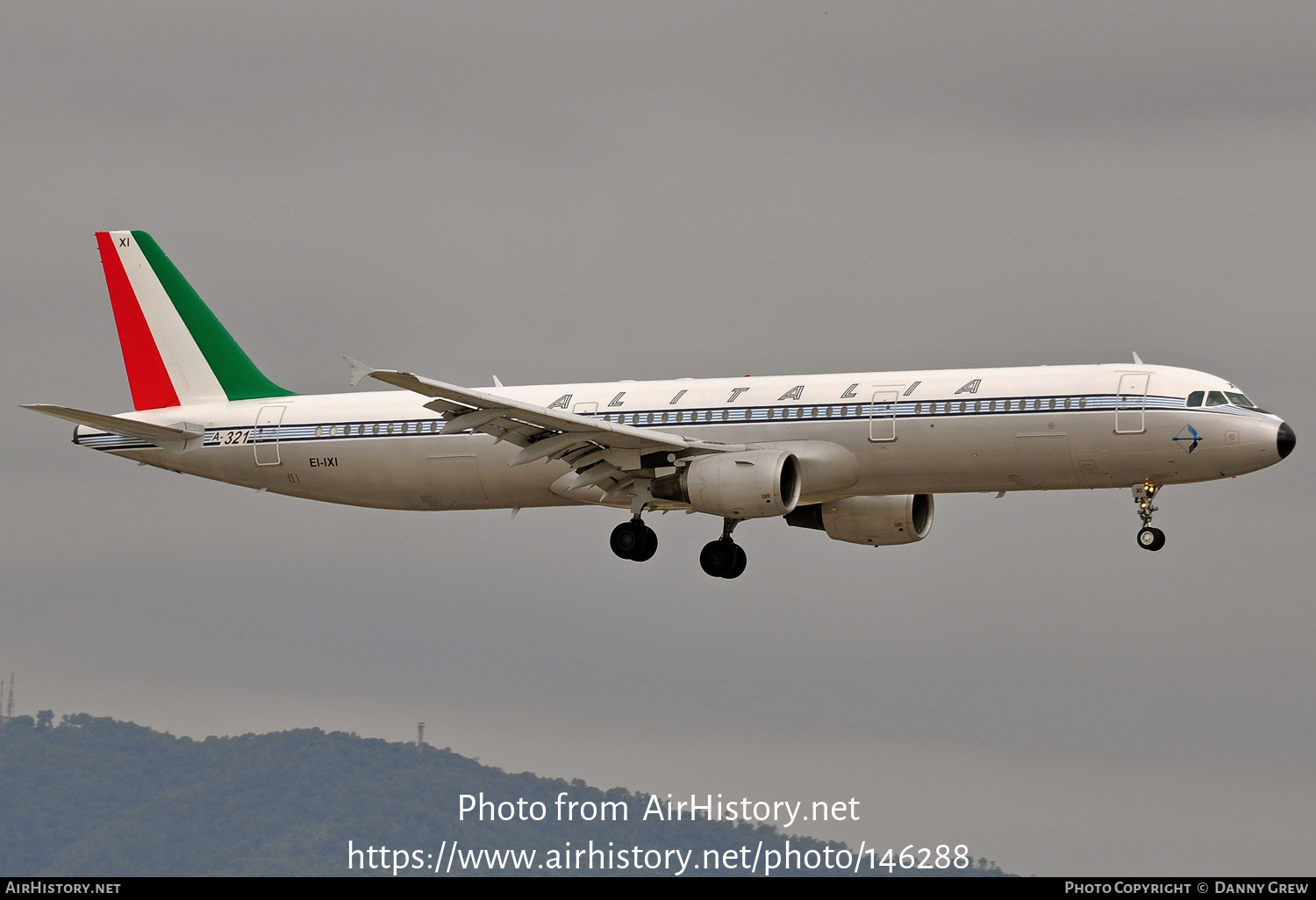 Aircraft Photo of EI-IXI | Airbus A321-112 | Alitalia | AirHistory.net #146288