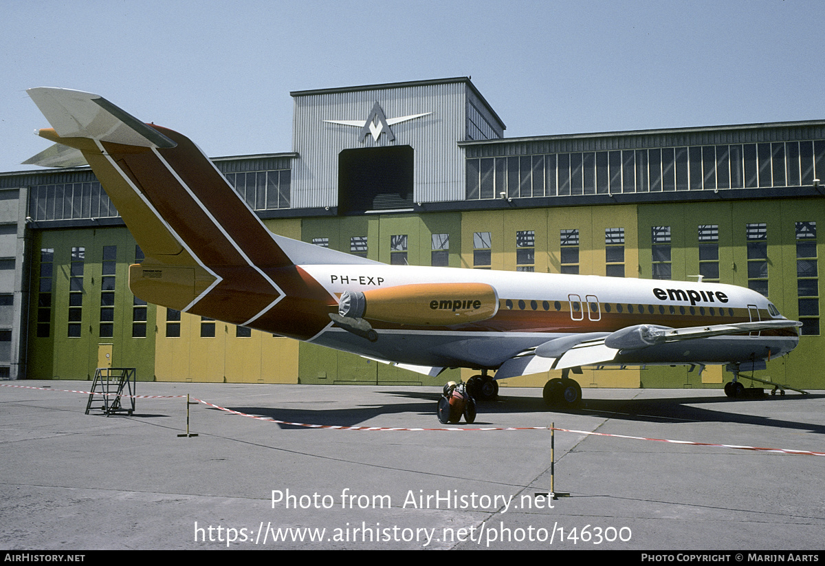 Aircraft Photo of PH-EXP | Fokker F28-4000 Fellowship | Empire Airlines | AirHistory.net #146300