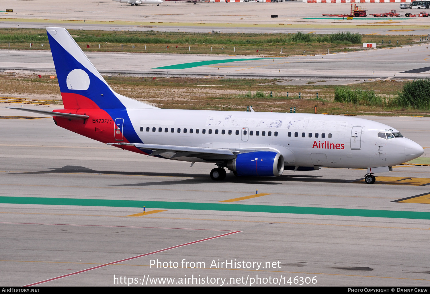 Aircraft Photo of EK-73771 | Boeing 737-55S | Armavia | AirHistory.net #146306