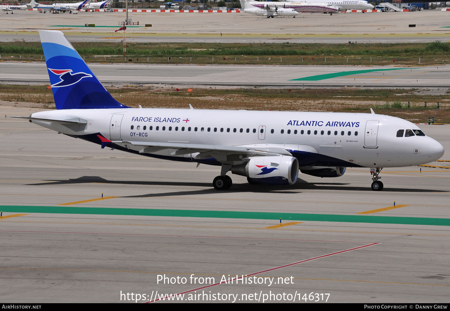 Aircraft Photo of OY-RCG | Airbus A319-115 | Atlantic Airways | AirHistory.net #146317