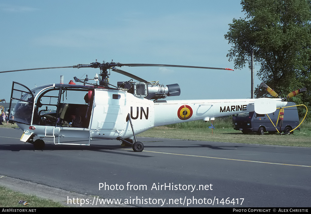 Aircraft Photo of M-3 | Aerospatiale SA-316B Alouette III | Belgium - Navy | AirHistory.net #146417