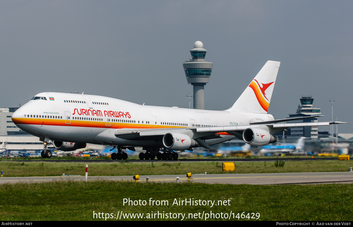 Aircraft Photo of PZ-TCM | Boeing 747-306M | Surinam Airways | AirHistory.net #146429