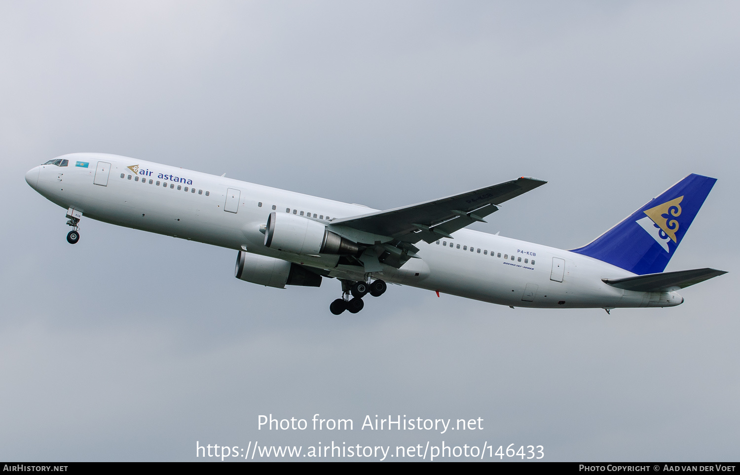 Aircraft Photo of P4-KCB | Boeing 767-306/ER | Air Astana | AirHistory.net #146433