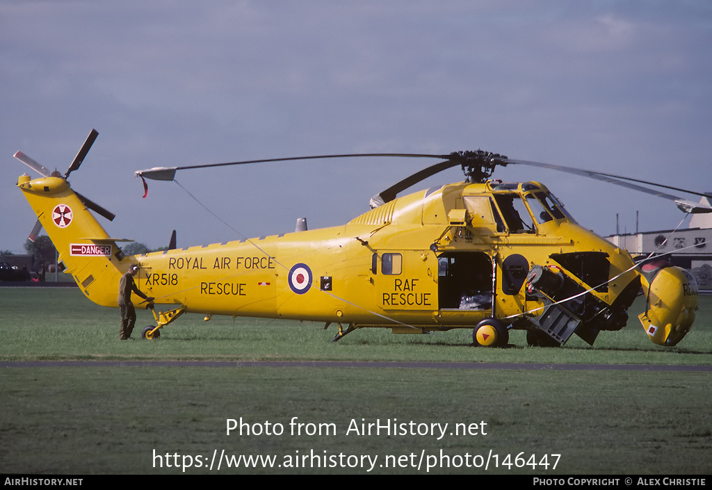 Aircraft Photo of XR518 | Westland WS-58 Wessex HC.2 | UK - Air Force | AirHistory.net #146447