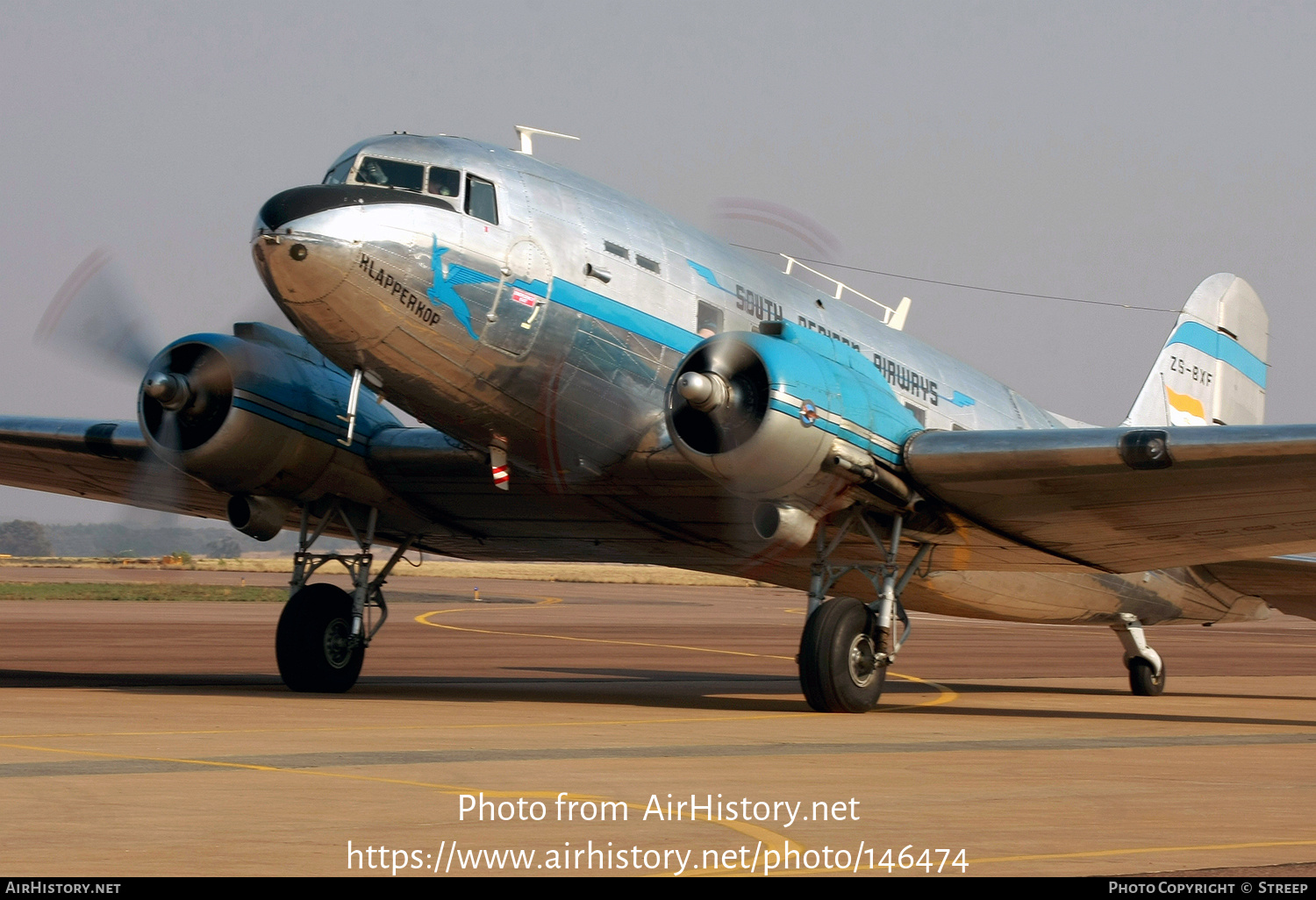 Aircraft Photo of ZS-BXF | Douglas C-47A Skytrain | South African Airways - Suid-Afrikaanse Lugdiens | AirHistory.net #146474