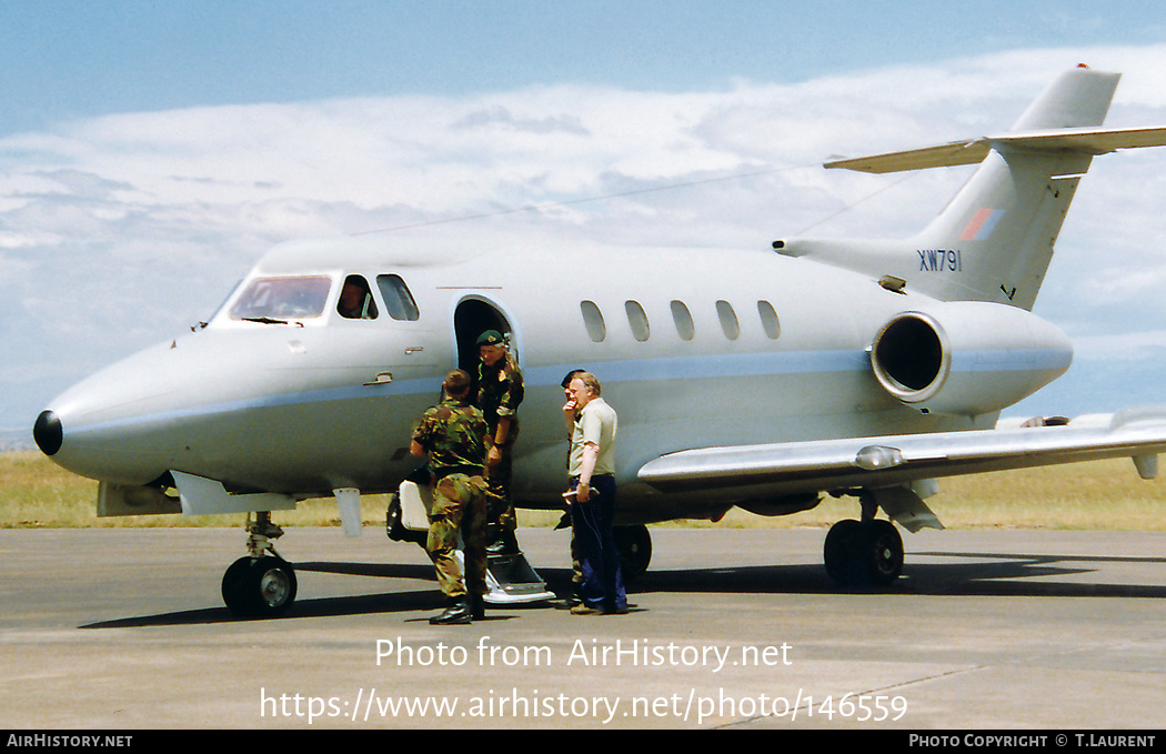 Aircraft Photo of XW791 | Hawker Siddeley HS-125 CC1 (HS-125-400B) | UK - Air Force | AirHistory.net #146559