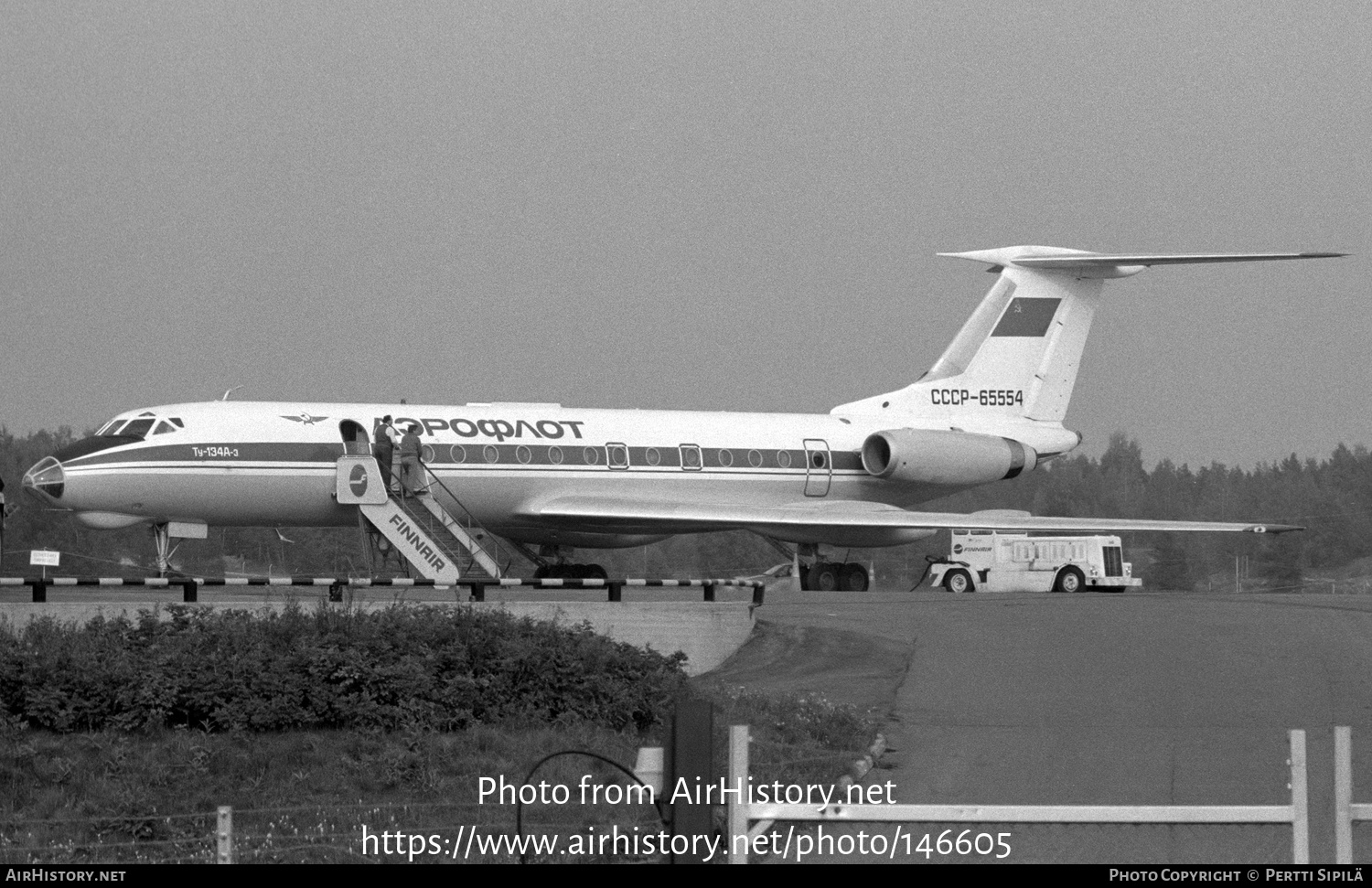 Aircraft Photo of CCCP-65554 | Tupolev Tu-134A-3 | Aeroflot | AirHistory.net #146605