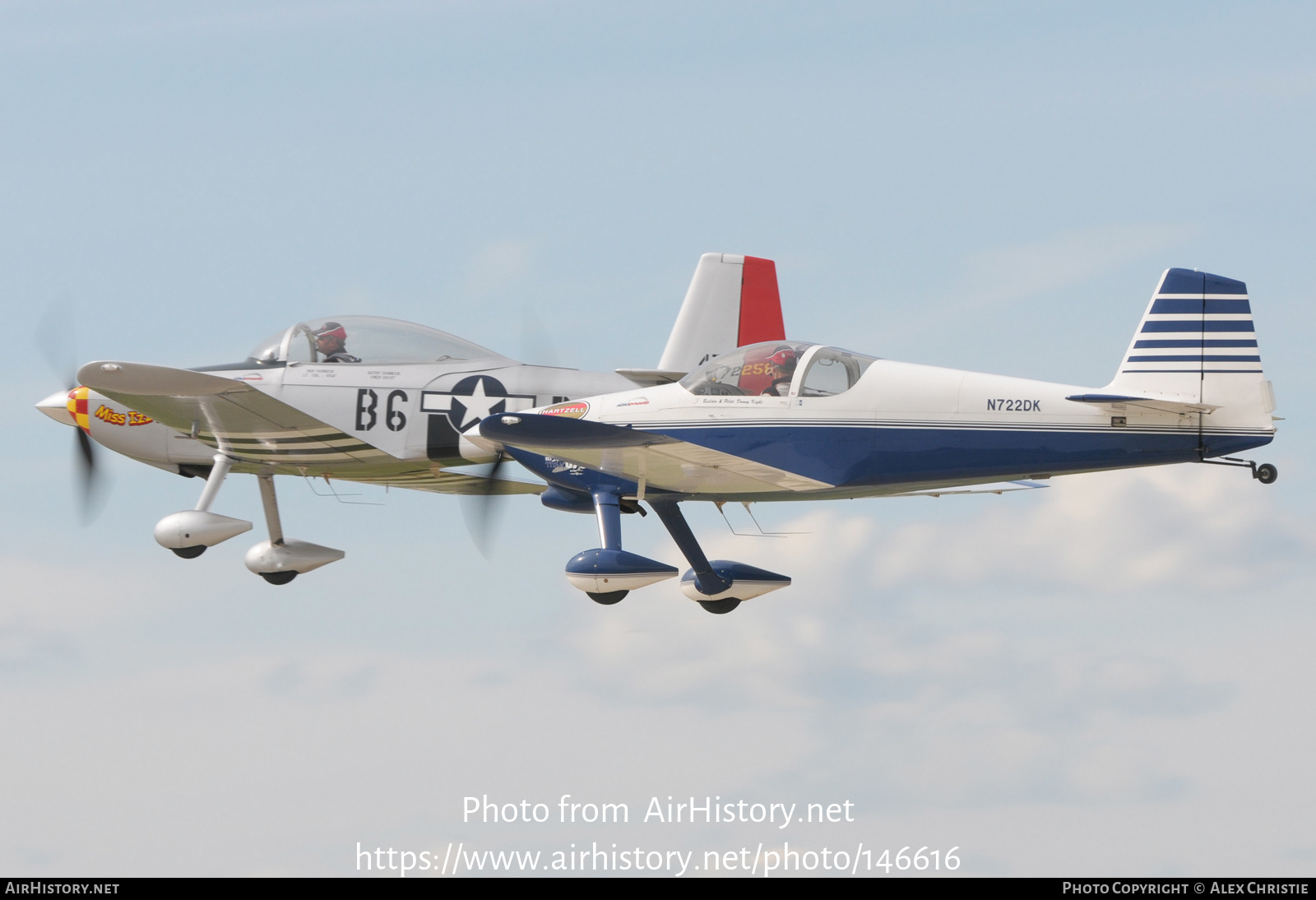 Aircraft Photo of N722DK | Van's RV-6 | AirHistory.net #146616