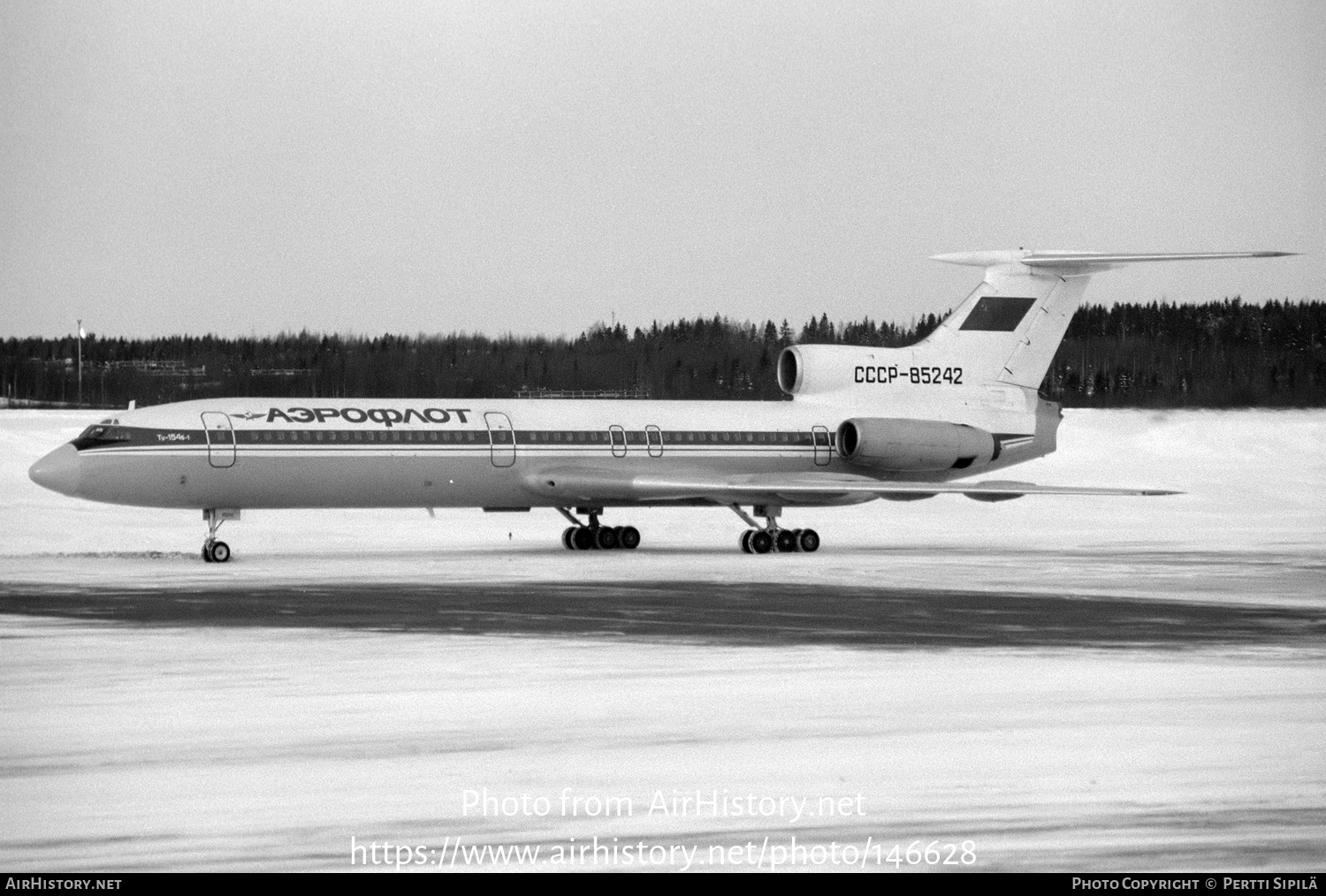 Aircraft Photo of CCCP-85242 | Tupolev Tu-154B-1 | Aeroflot | AirHistory.net #146628