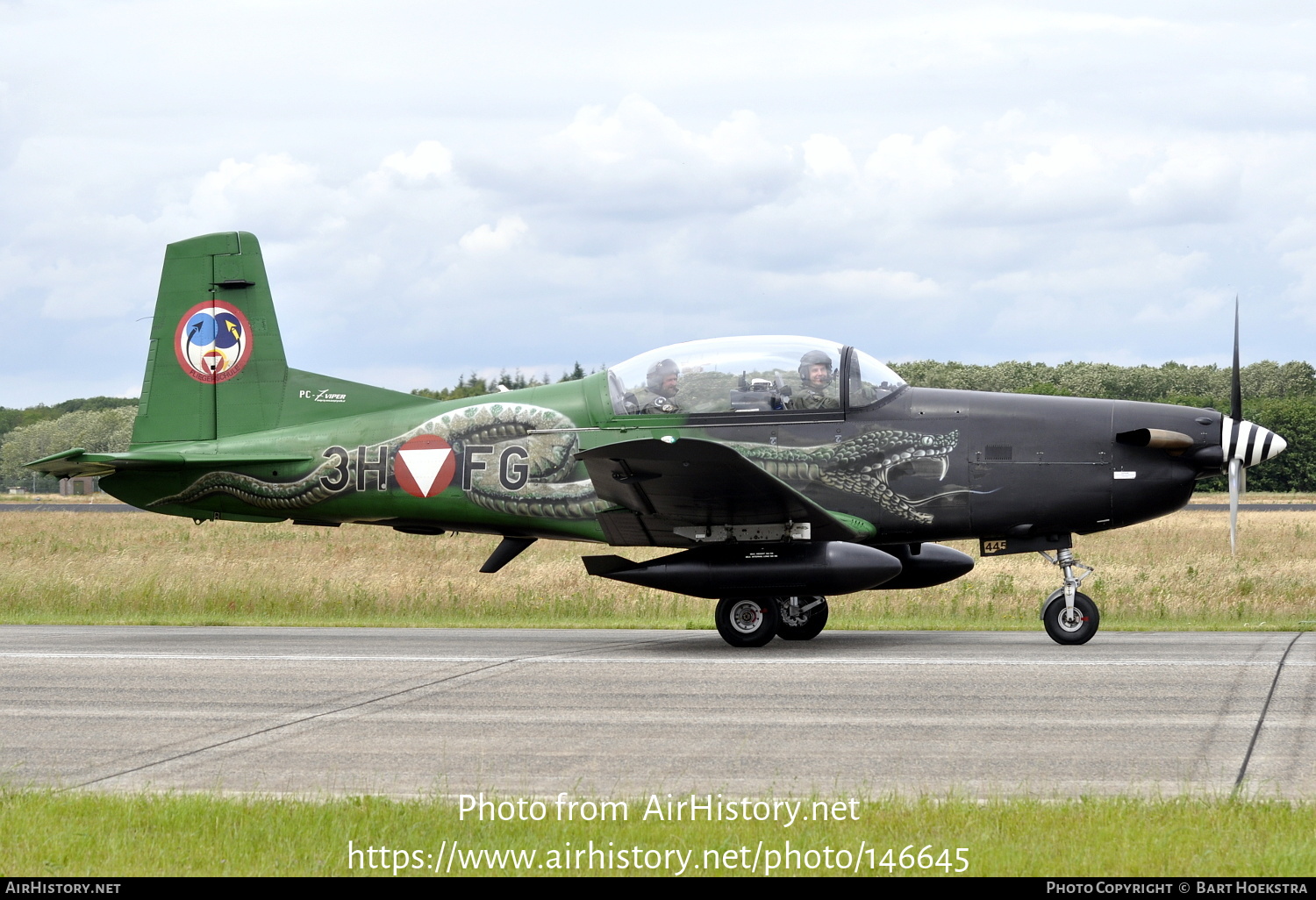 Aircraft Photo of 3H-FG | Pilatus PC-7 | Austria - Air Force | AirHistory.net #146645