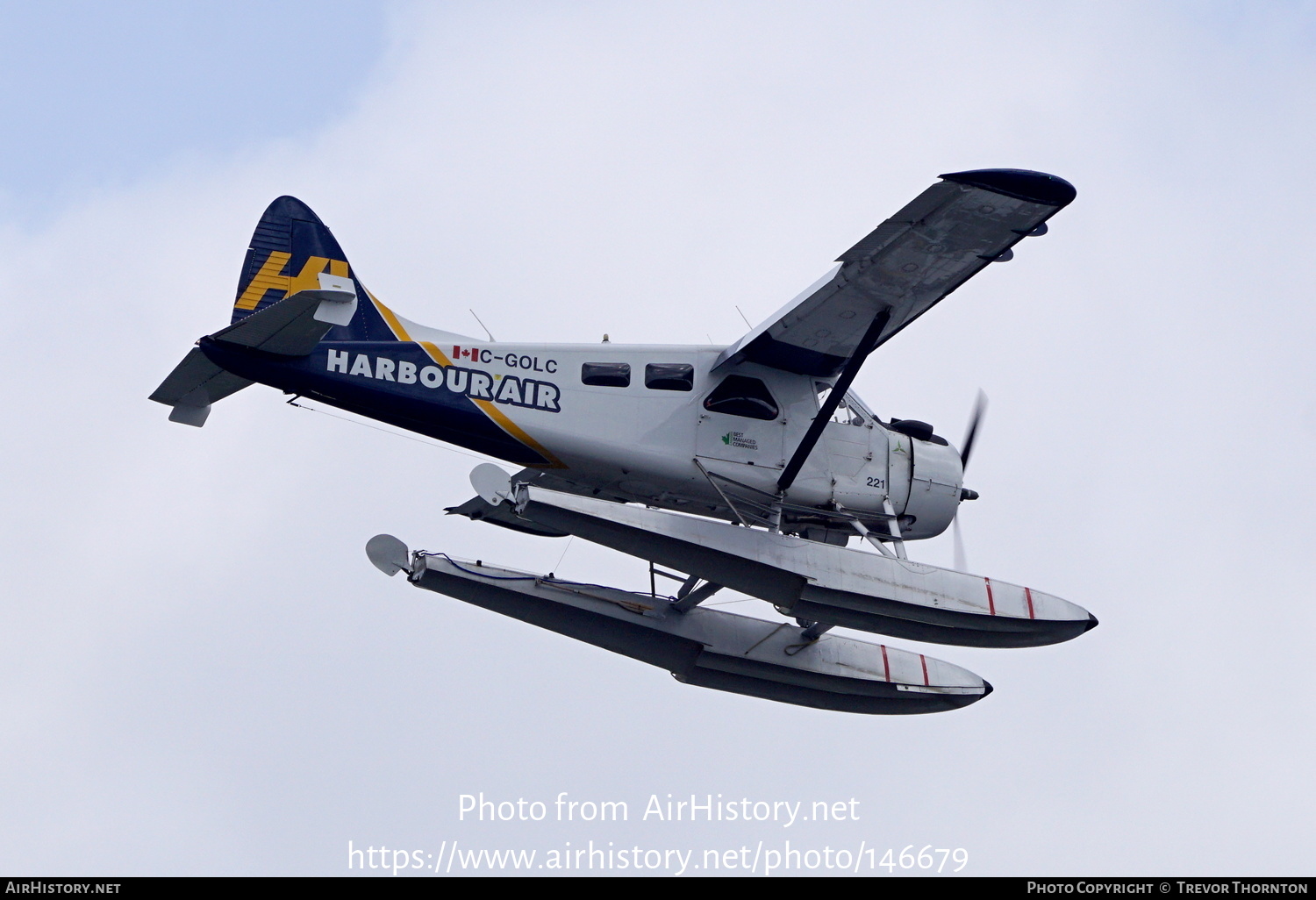 Aircraft Photo of C-GOLC | De Havilland Canada DHC-2 Beaver Mk1 | Harbour Air | AirHistory.net #146679