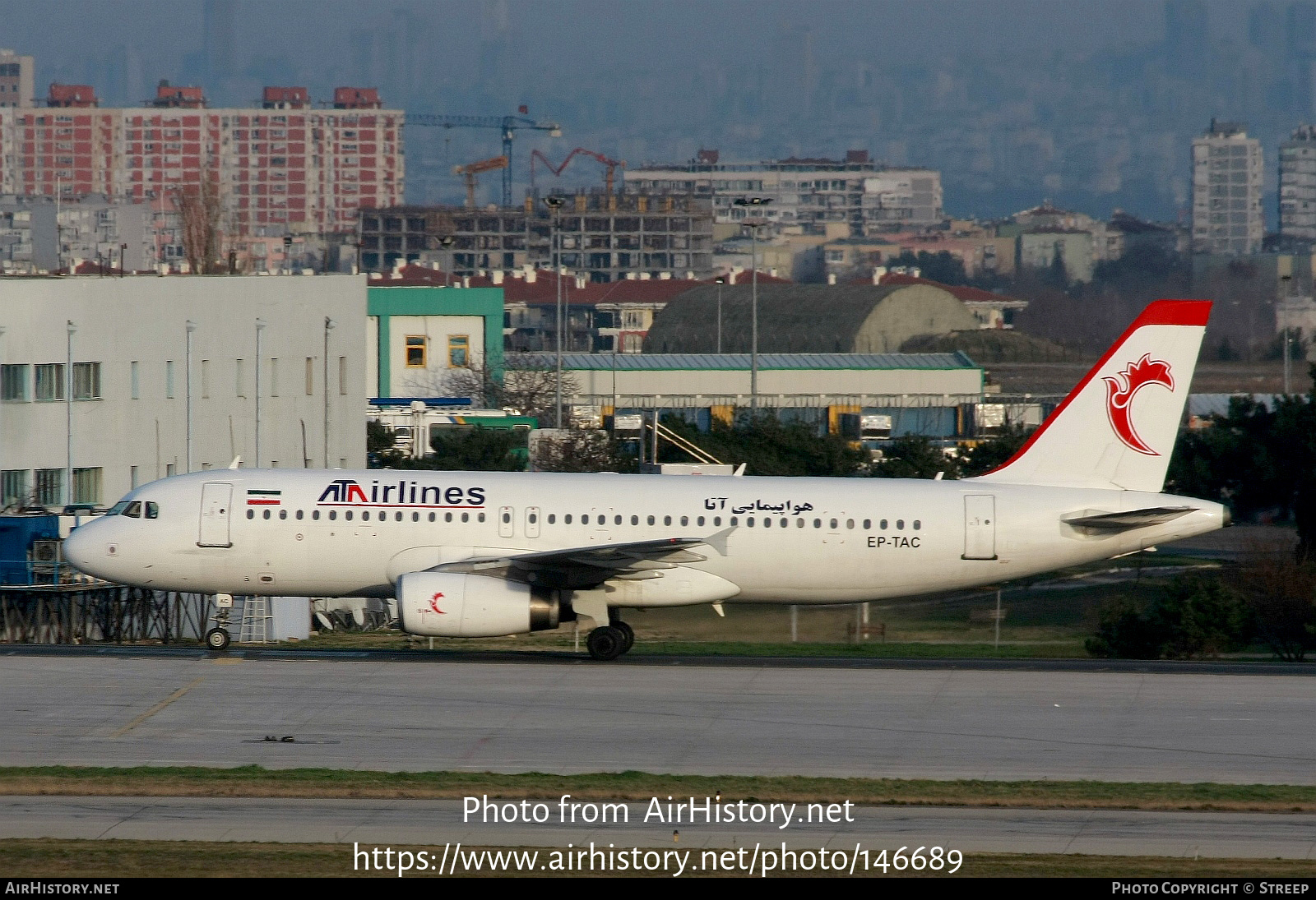 Aircraft Photo of EP-TAC | Airbus A320-231 | ATA Airlines | AirHistory.net #146689