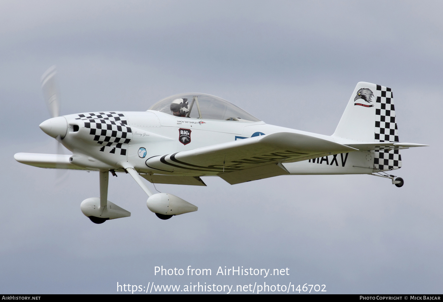 Aircraft Photo of G-MAXV | Van's RV-4 | USA - Air Force | AirHistory.net #146702