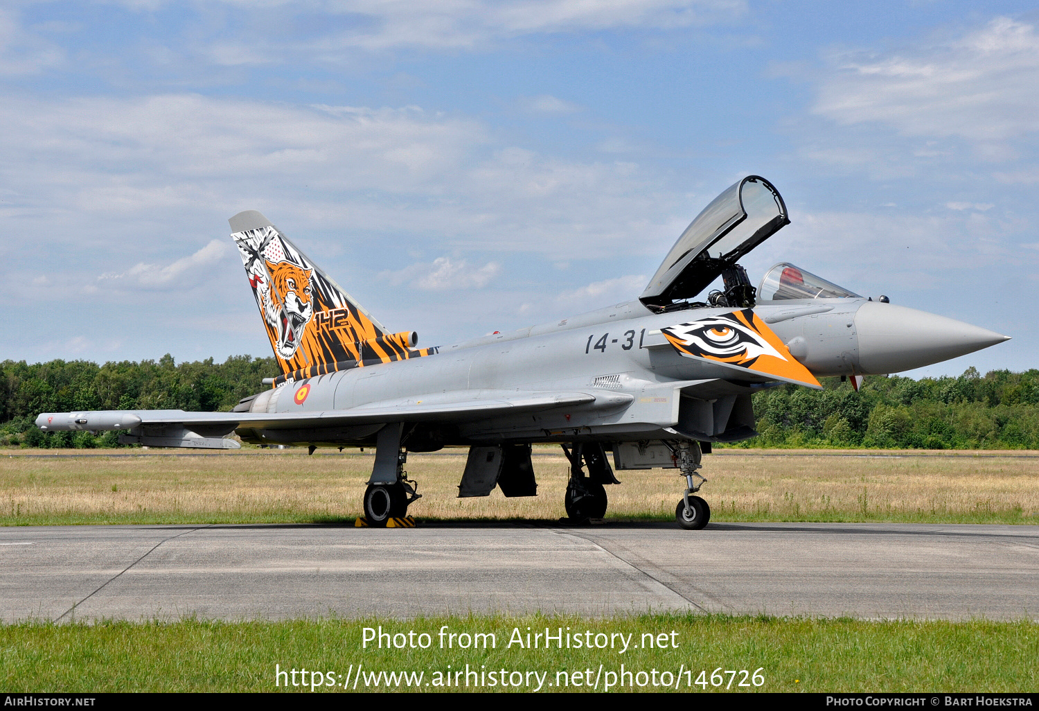 Aircraft Photo of C16-73 | Eurofighter EF-2000 Typhoon S | Spain - Air Force | AirHistory.net #146726