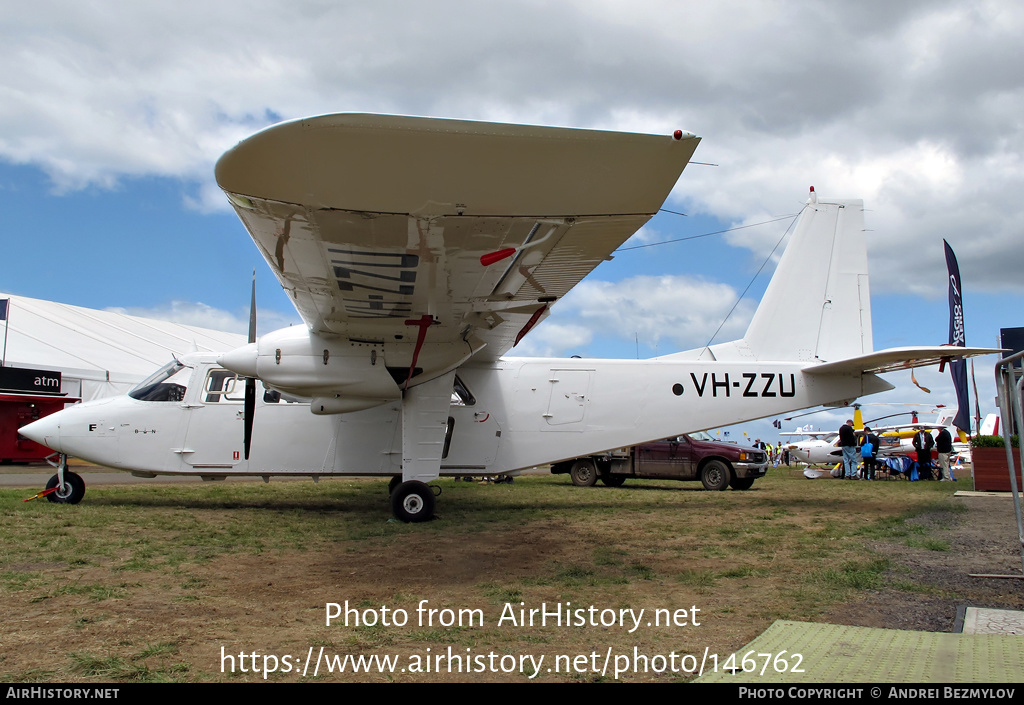 Aircraft Photo of VH-ZZU | Pilatus Britten-Norman BN-2B-20 Islander | AirHistory.net #146762