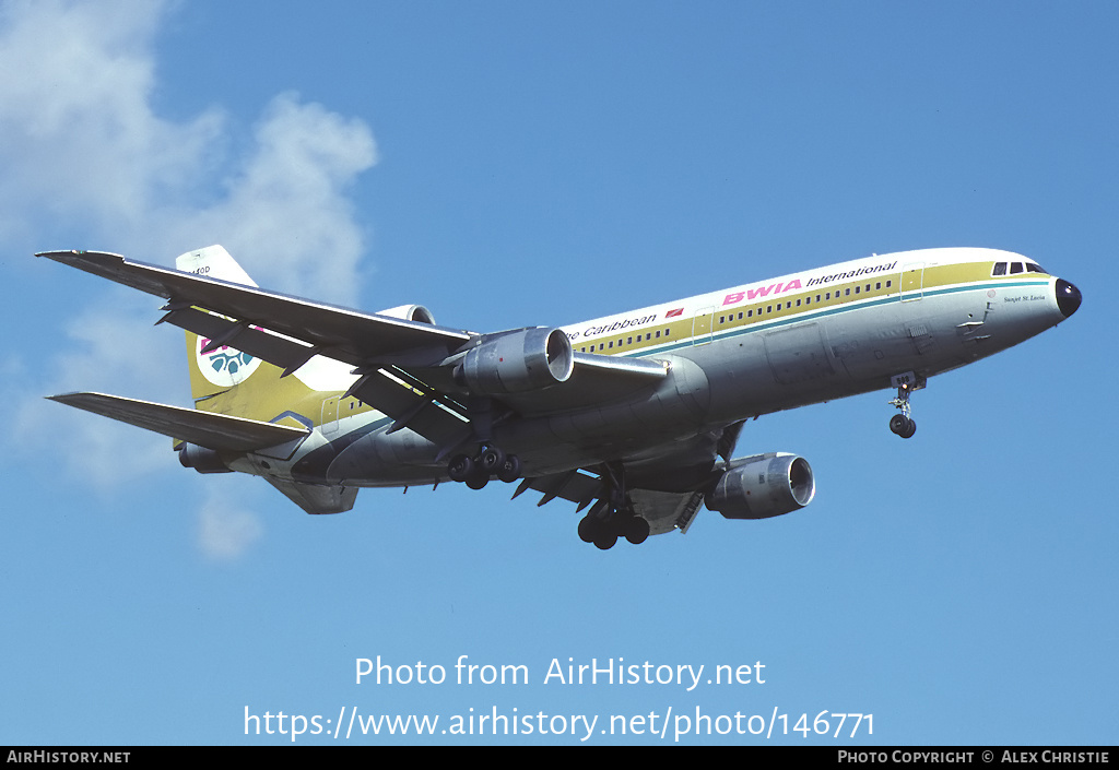 Aircraft Photo of N3140D | Lockheed L-1011-385-3 TriStar 500 | BWIA International | AirHistory.net #146771