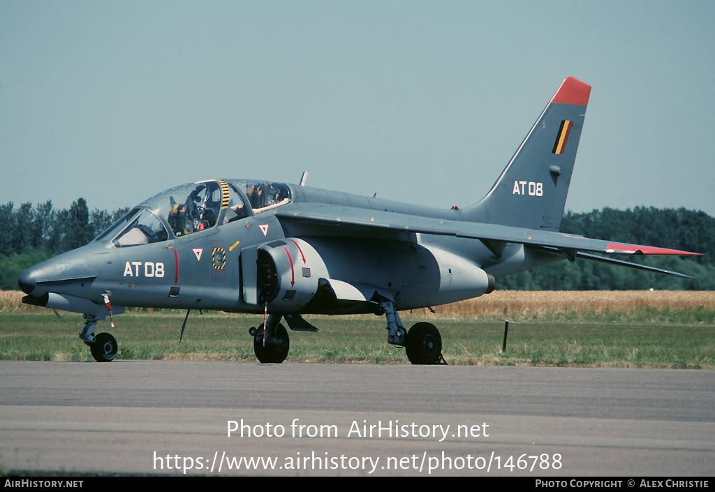 Aircraft Photo of AT-08 | Dassault-Dornier Alpha Jet 1B | Belgium - Air Force | AirHistory.net #146788