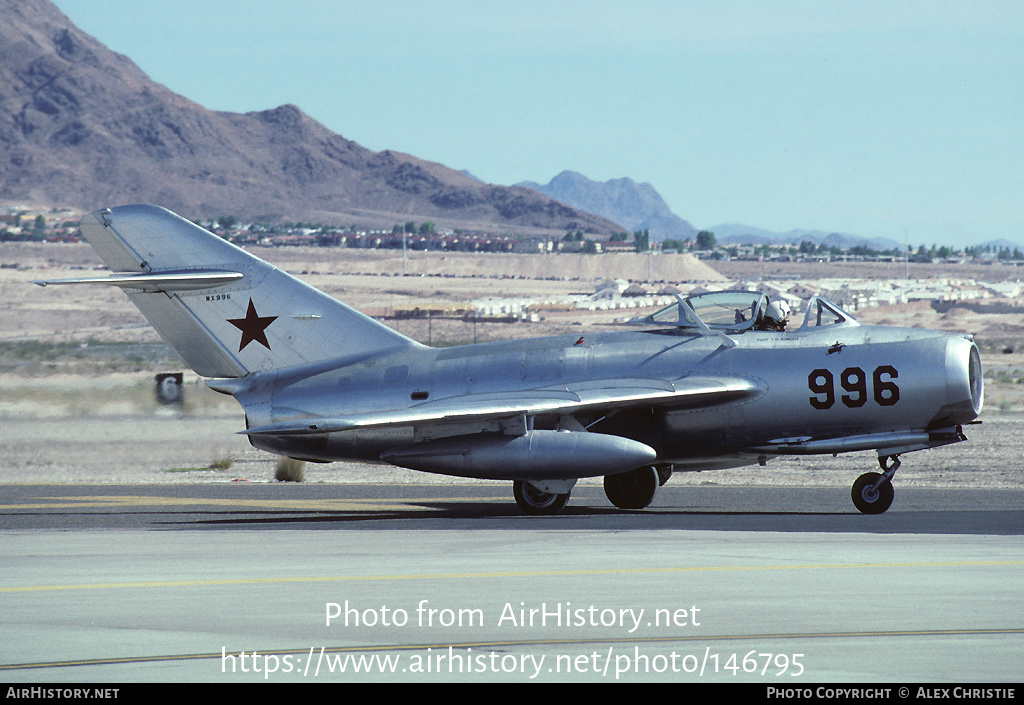 Aircraft Photo of N996 / NX996 / 996 | Mikoyan-Gurevich MiG-15 | Soviet Union - Air Force | AirHistory.net #146795