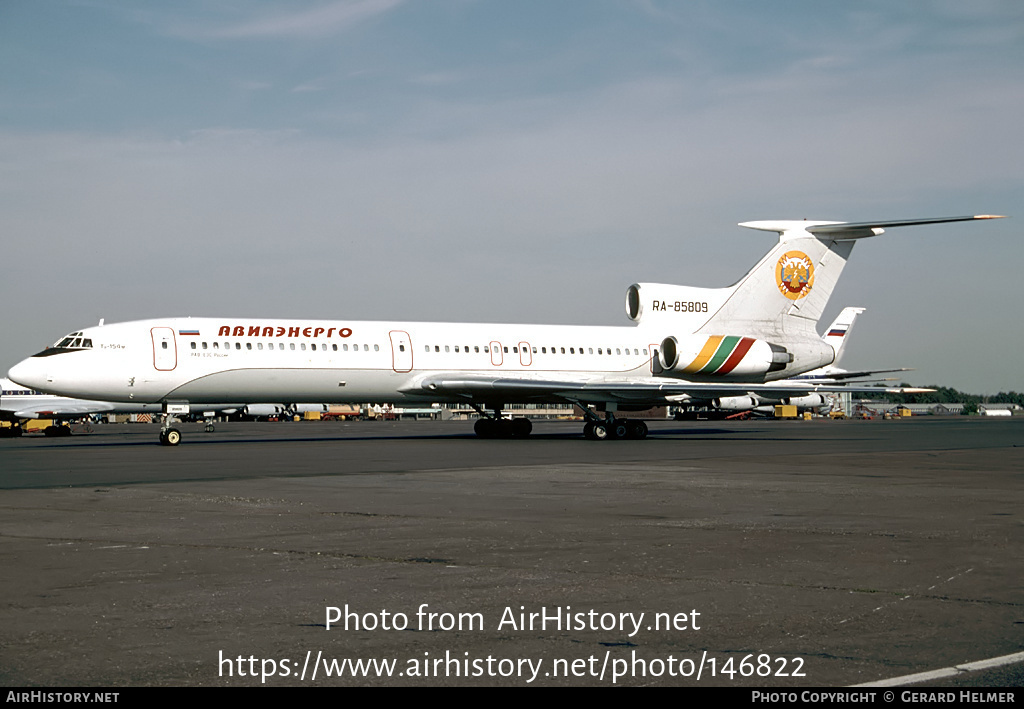 Aircraft Photo of RA-85809 | Tupolev Tu-154M | Aviaenergo | AirHistory.net #146822