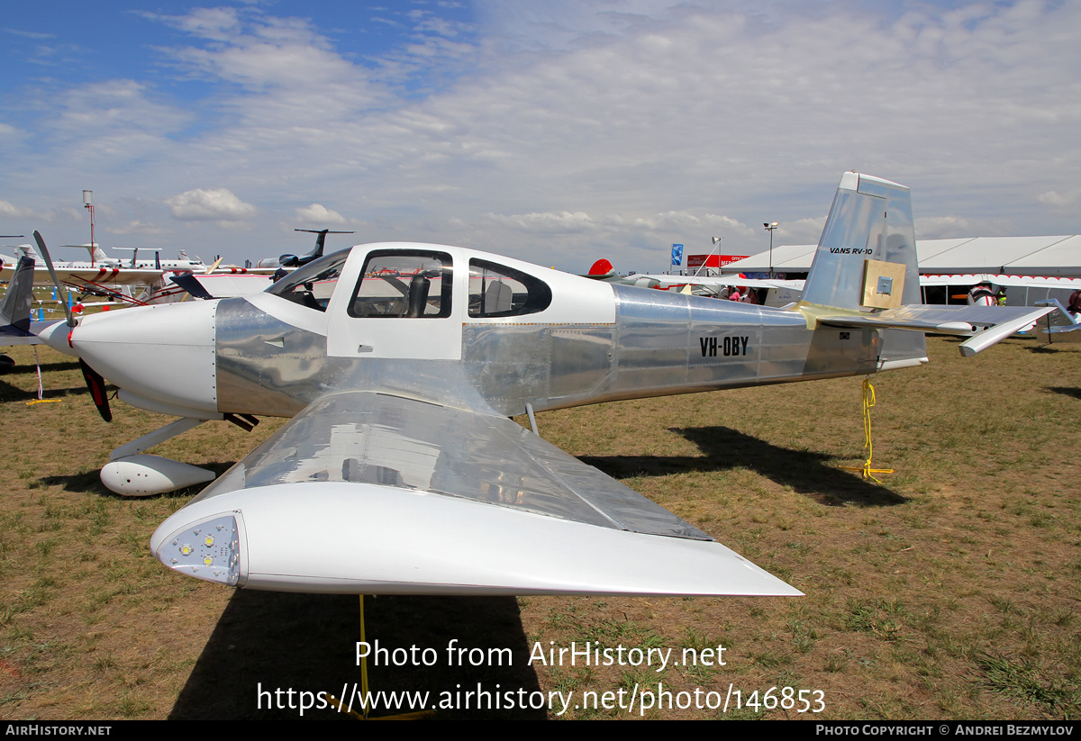 Aircraft Photo of VH-OBY | Van's RV-10 | AirHistory.net #146853