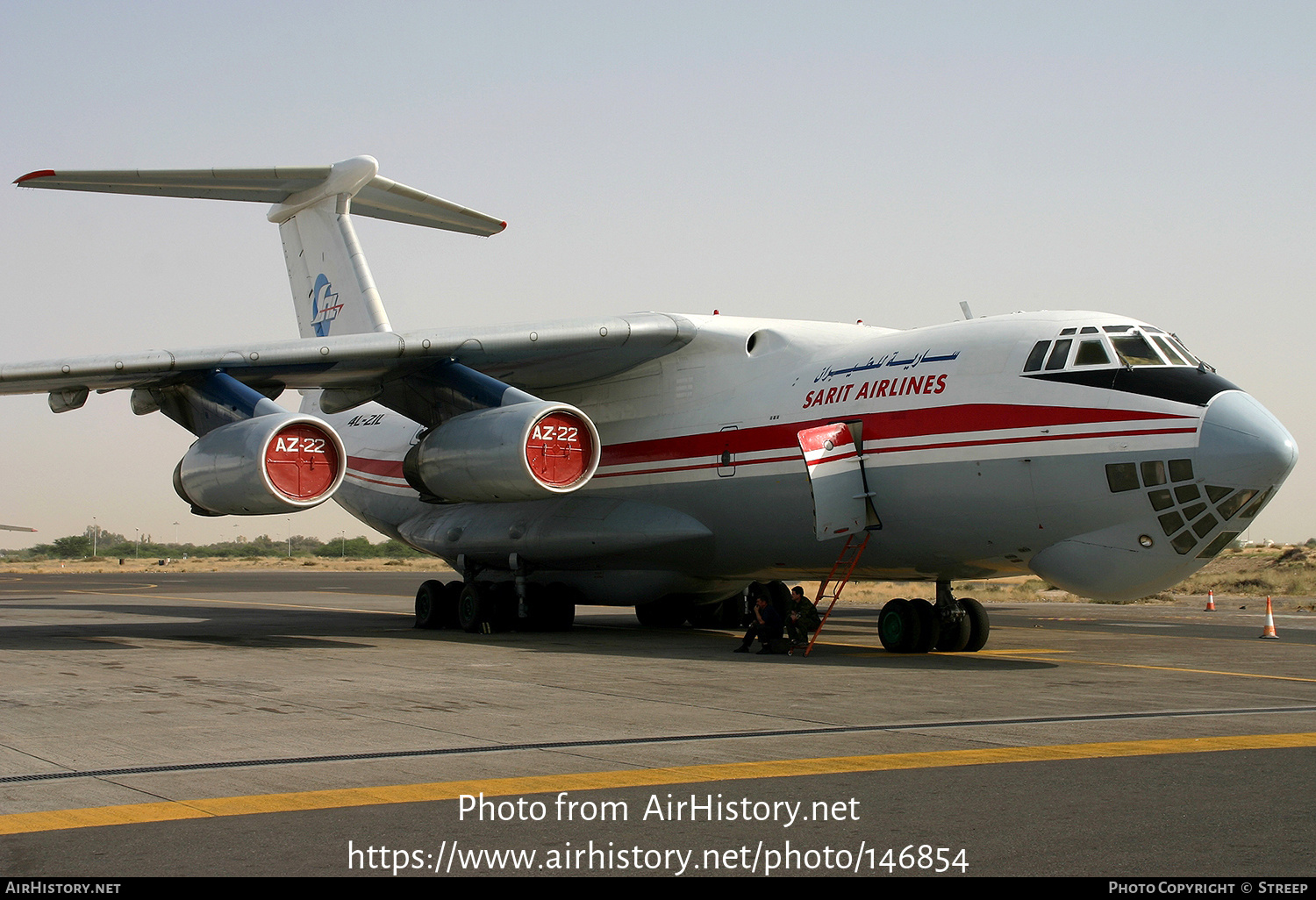 Aircraft Photo of 4L-ZIL | Ilyushin Il-76TD | Sarit Airlines | AirHistory.net #146854