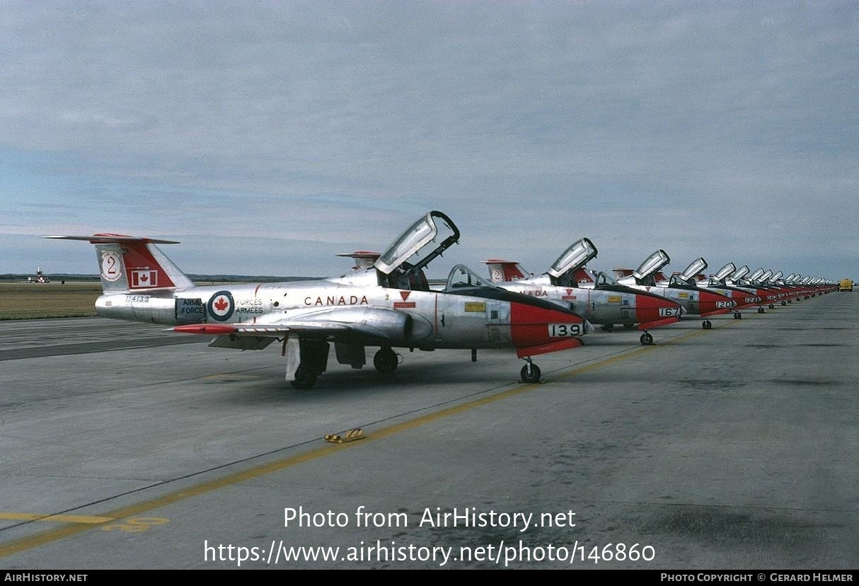 Aircraft Photo of 114139 | Canadair CT-114 Tutor (CL-41A) | Canada - Air Force | AirHistory.net #146860