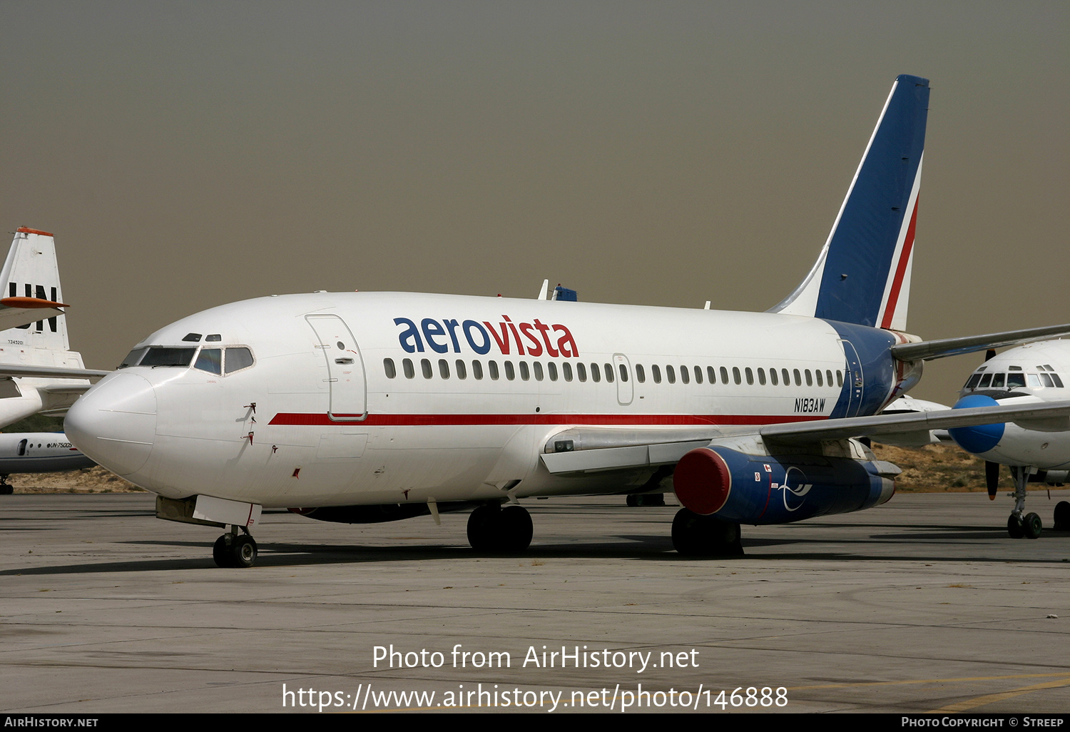 Aircraft Photo of N183AW | Boeing 737-277/Adv | Aerovista Gulf Express | AirHistory.net #146888