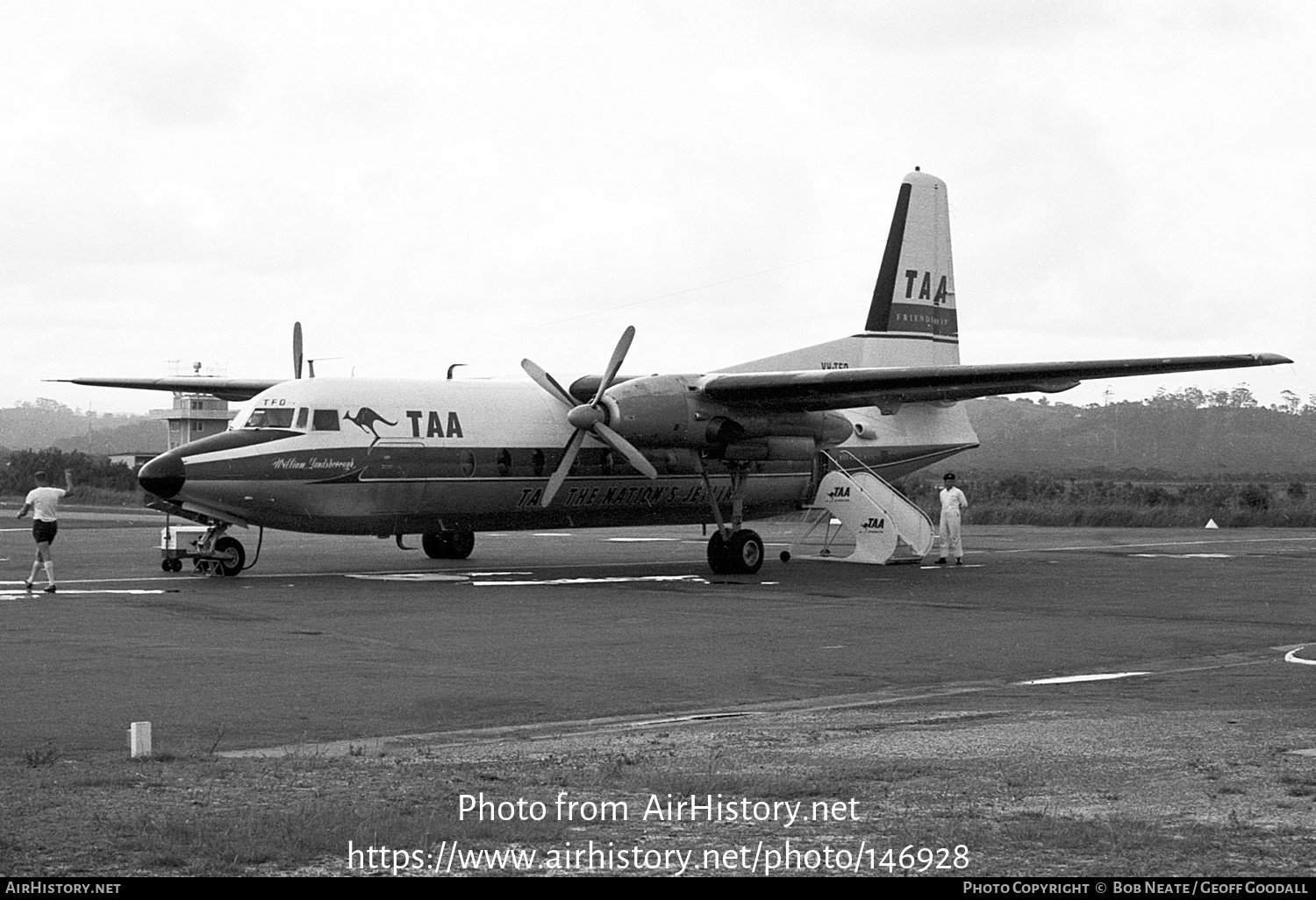 Aircraft Photo of VH-TFD | Fokker F27-100 Friendship | Trans-Australia Airlines - TAA | AirHistory.net #146928