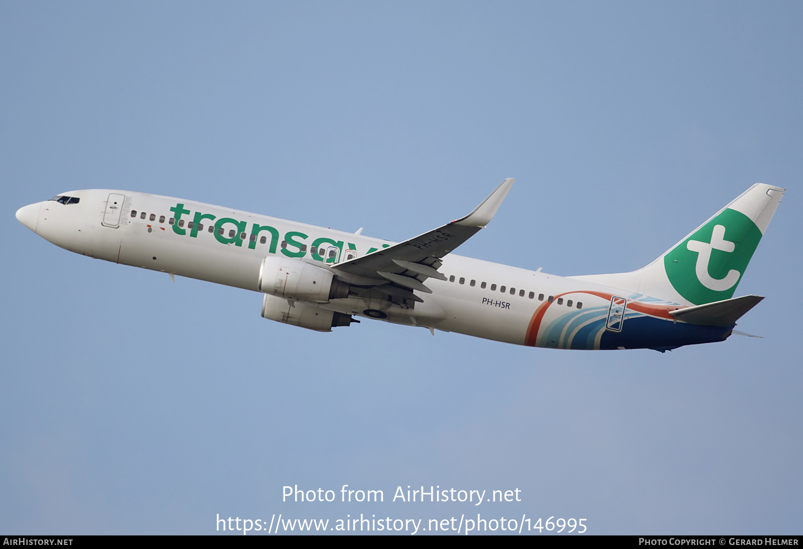 Aircraft Photo of PH-HSR | Boeing 737-8KN | Transavia | AirHistory.net #146995