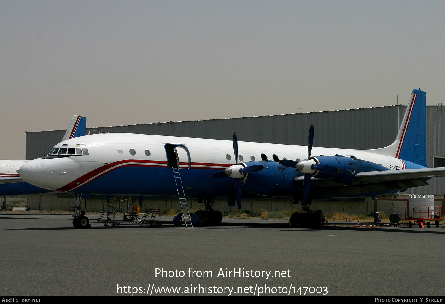 Aircraft Photo of EX-201 | Ilyushin Il-18D | AirHistory.net #147003