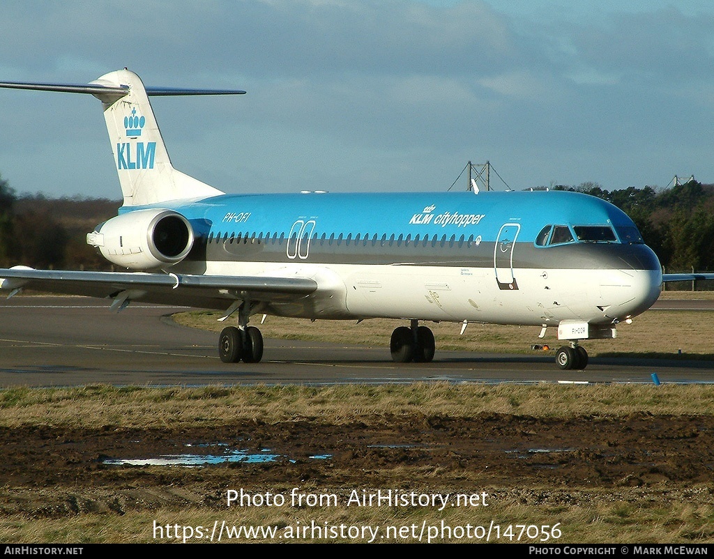 Aircraft Photo of PH-OFI | Fokker 100 (F28-0100) | KLM Cityhopper | AirHistory.net #147056