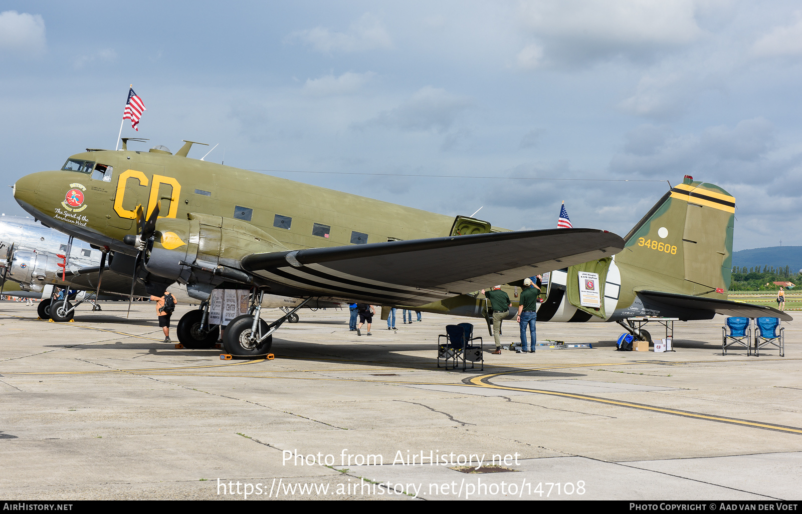 Aircraft Photo of N47SJ / 348608 | Douglas C-47B Skytrain | USA - Air Force | AirHistory.net #147108