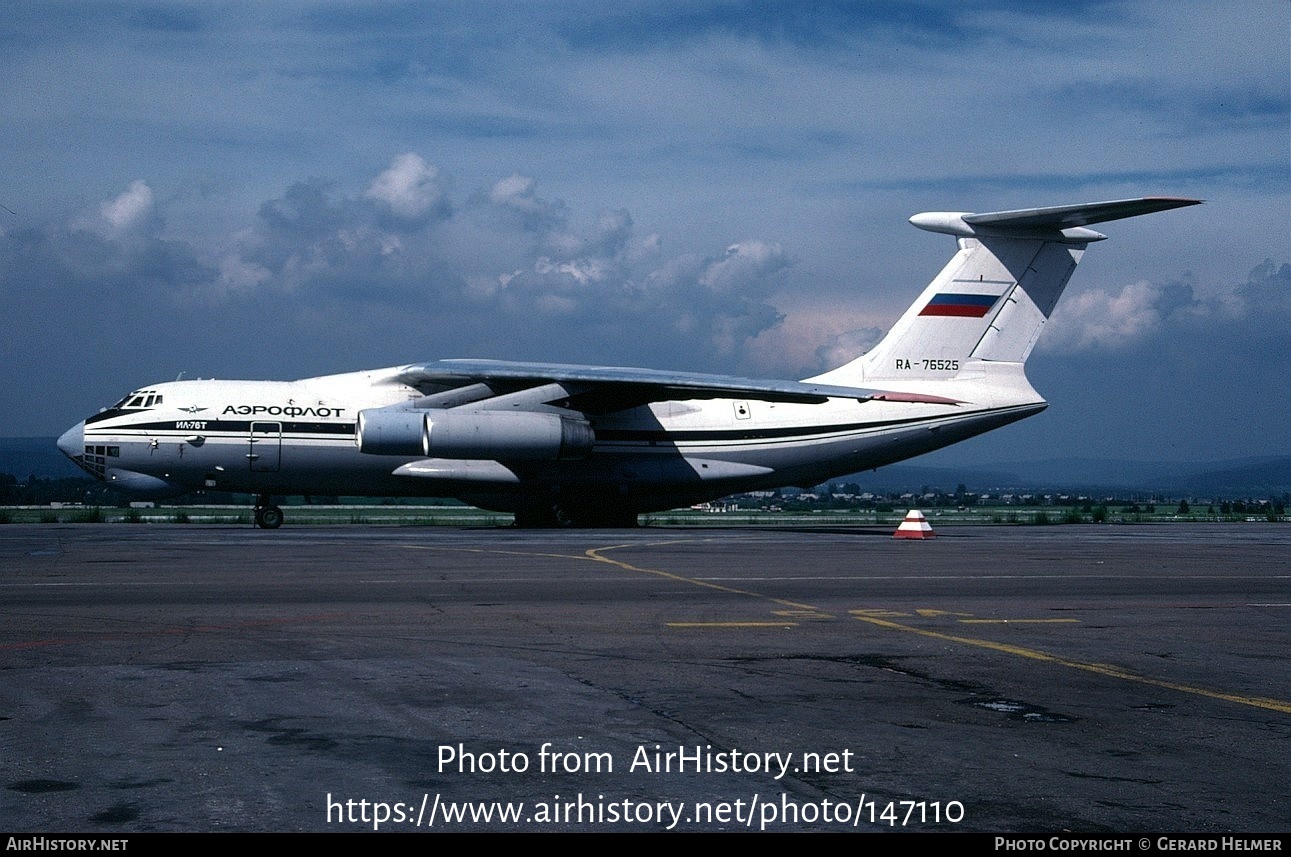 Aircraft Photo of RA-76525 | Ilyushin Il-76T | Aeroflot | AirHistory.net #147110