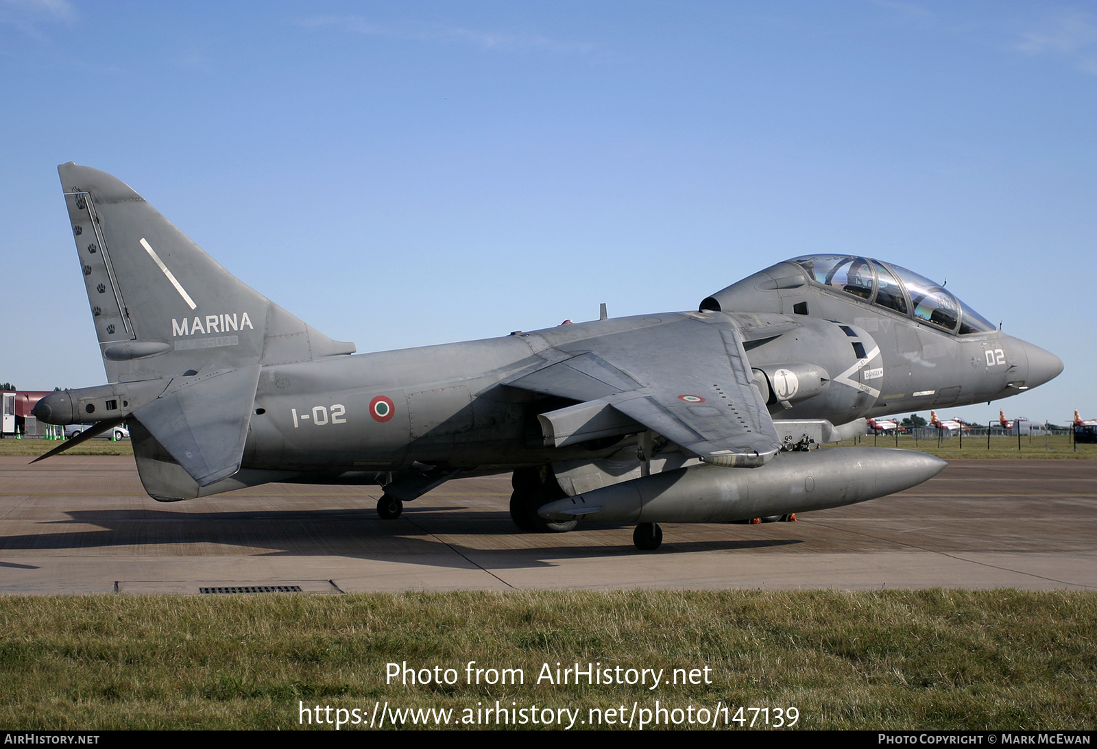 Aircraft Photo of MM55033 | McDonnell Douglas TAV-8B Harrier II | Italy - Navy | AirHistory.net #147139