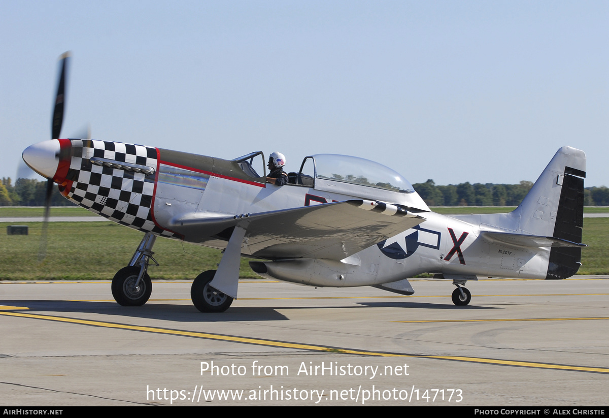 Aircraft Photo of N20TF / NL20TF | Cavalier TF-51D Mustang | USA - Air Force | AirHistory.net #147173