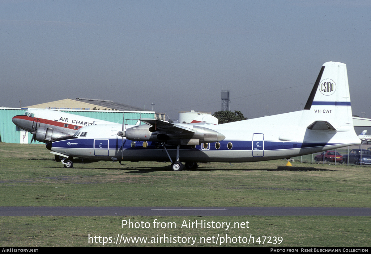 Aircraft Photo of VH-CAT | Fokker F27-100 Friendship | CSIRO | AirHistory.net #147239