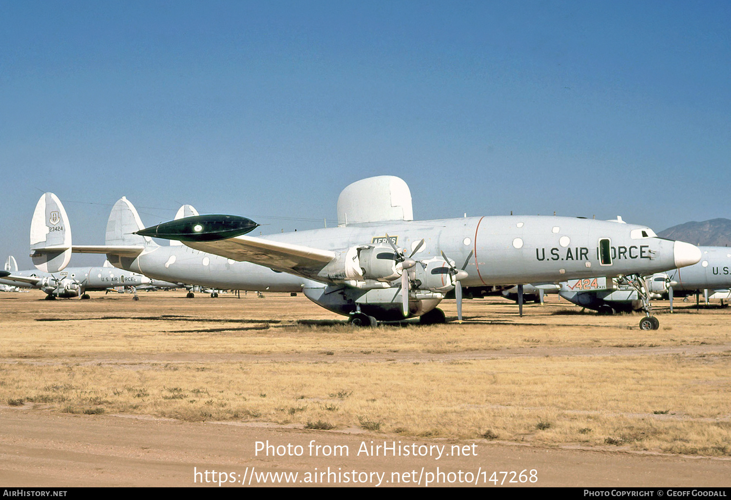 Aircraft Photo of 52-3424 / 23424 | Lockheed EC-121T Warning Star | USA - Air Force | AirHistory.net #147268