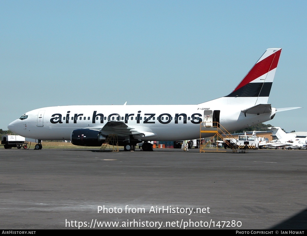 Aircraft Photo of F-GRNF | Boeing 737-329 | Air Horizons | AirHistory.net #147280