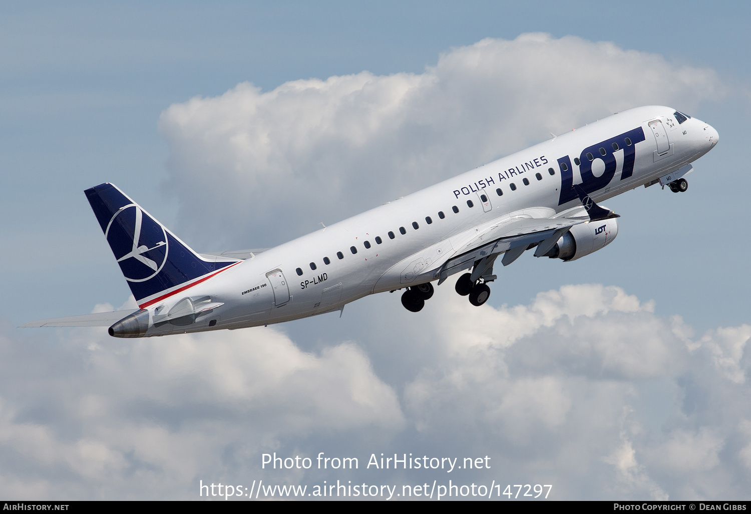 Aircraft Photo of SP-LMD | Embraer 190STD (ERJ-190-100STD) | LOT Polish Airlines - Polskie Linie Lotnicze | AirHistory.net #147297