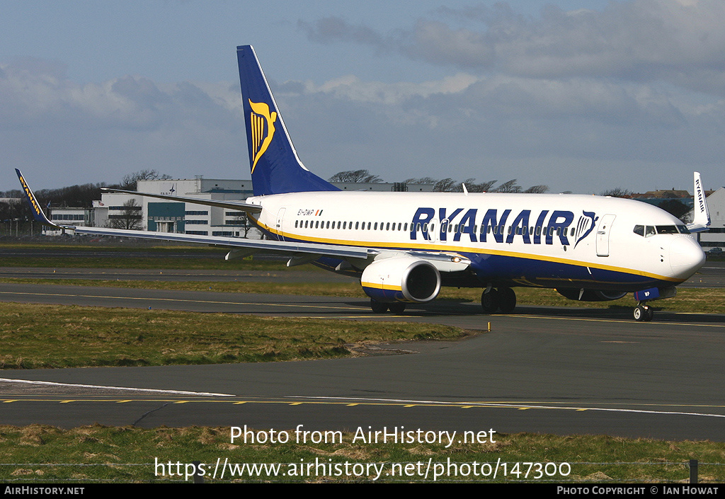 Aircraft Photo of EI-DWP | Boeing 737-8AS | Ryanair | AirHistory.net #147300