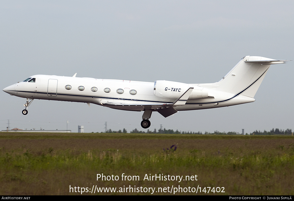 Aircraft Photo of G-TAYC | Gulfstream Aerospace G-IV-X Gulfstream G450 | AirHistory.net #147402