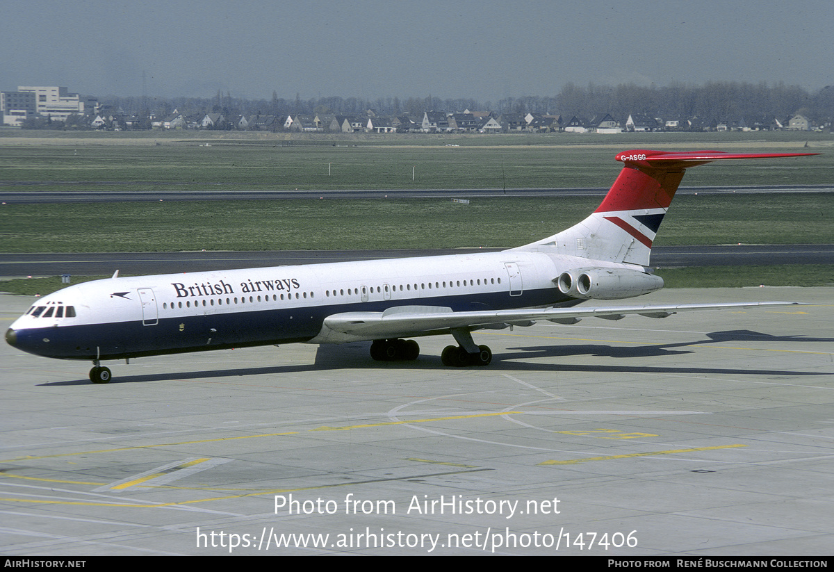 Aircraft Photo of G-ASGG | Vickers Super VC10 Srs1151 | British Airways | AirHistory.net #147406