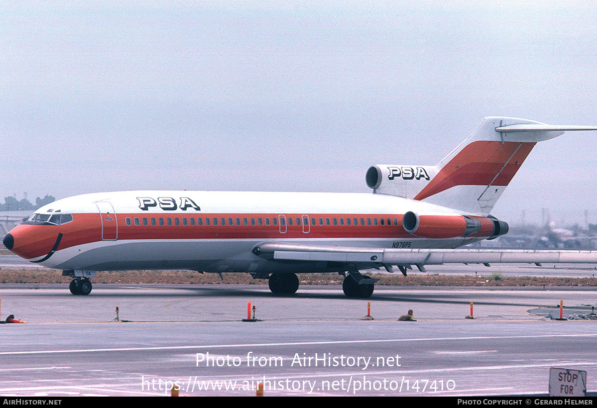 Aircraft Photo of N976PS | Boeing 727-51 | PSA - Pacific Southwest Airlines | AirHistory.net #147410