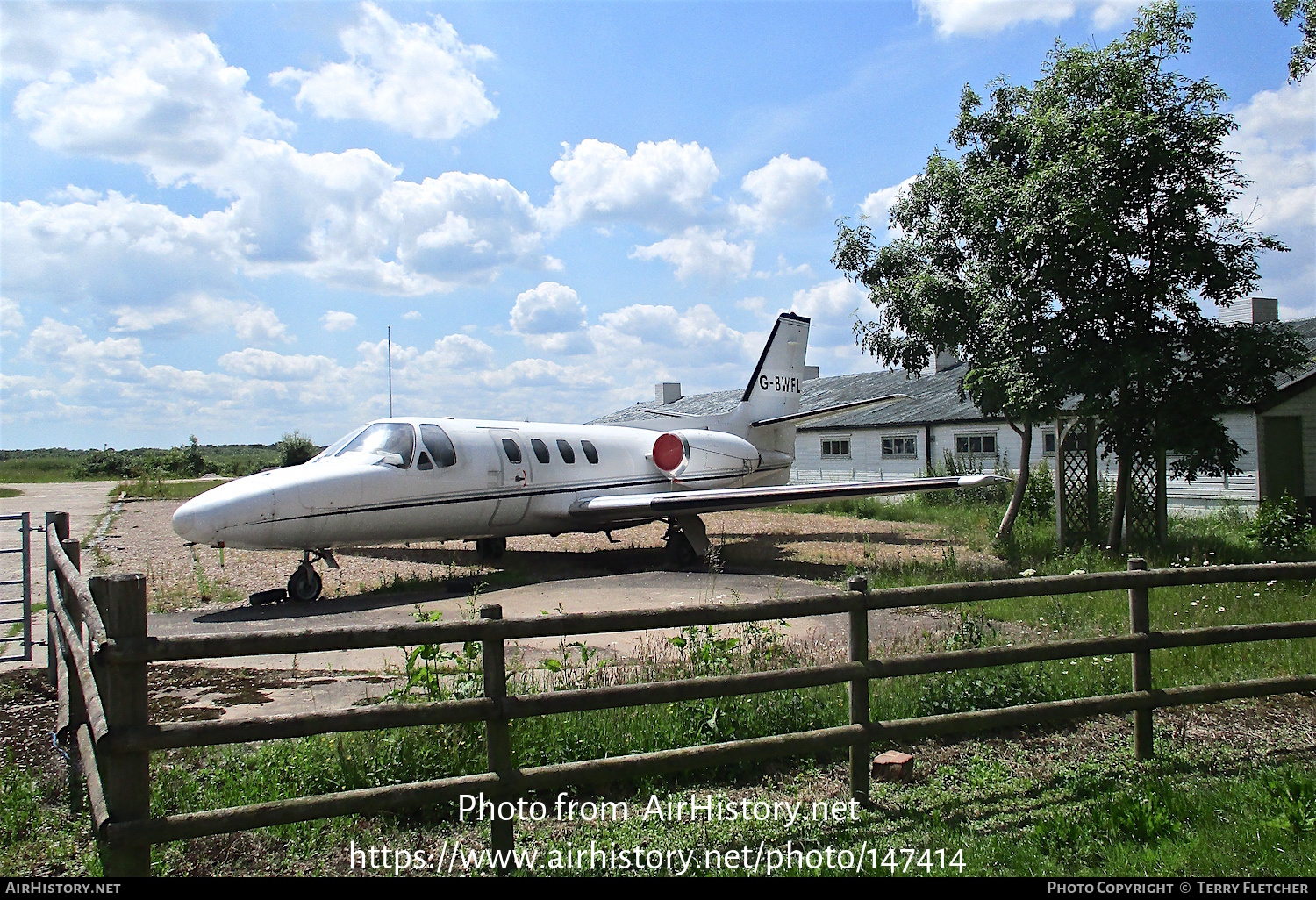 Aircraft Photo of G-BWFL | Cessna 500 Citation | AirHistory.net #147414